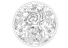 线切割春到福来图纸,线切割图纸免费下载